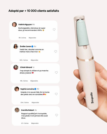 Snipido Glow Pro 3| Anti-callosités