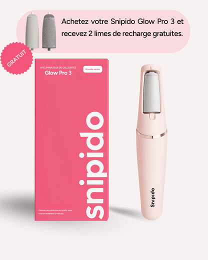 Snipido Glow Pro 3| Anti-callosités