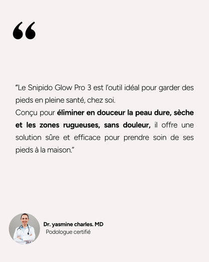 Snipido Glow Pro 3| Anti-callosités